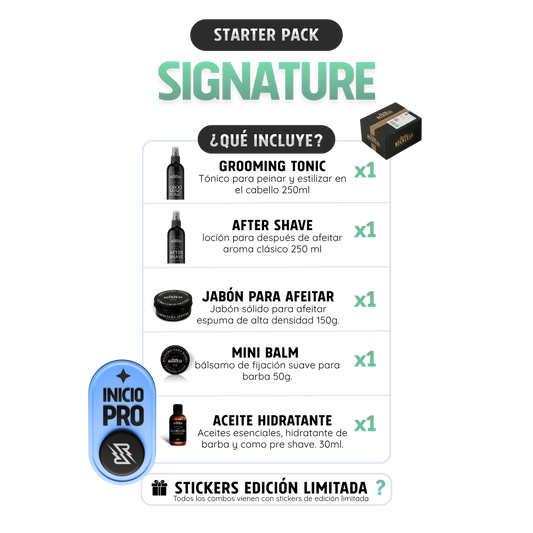 Starter Pack | Signature | Cuenta PRO