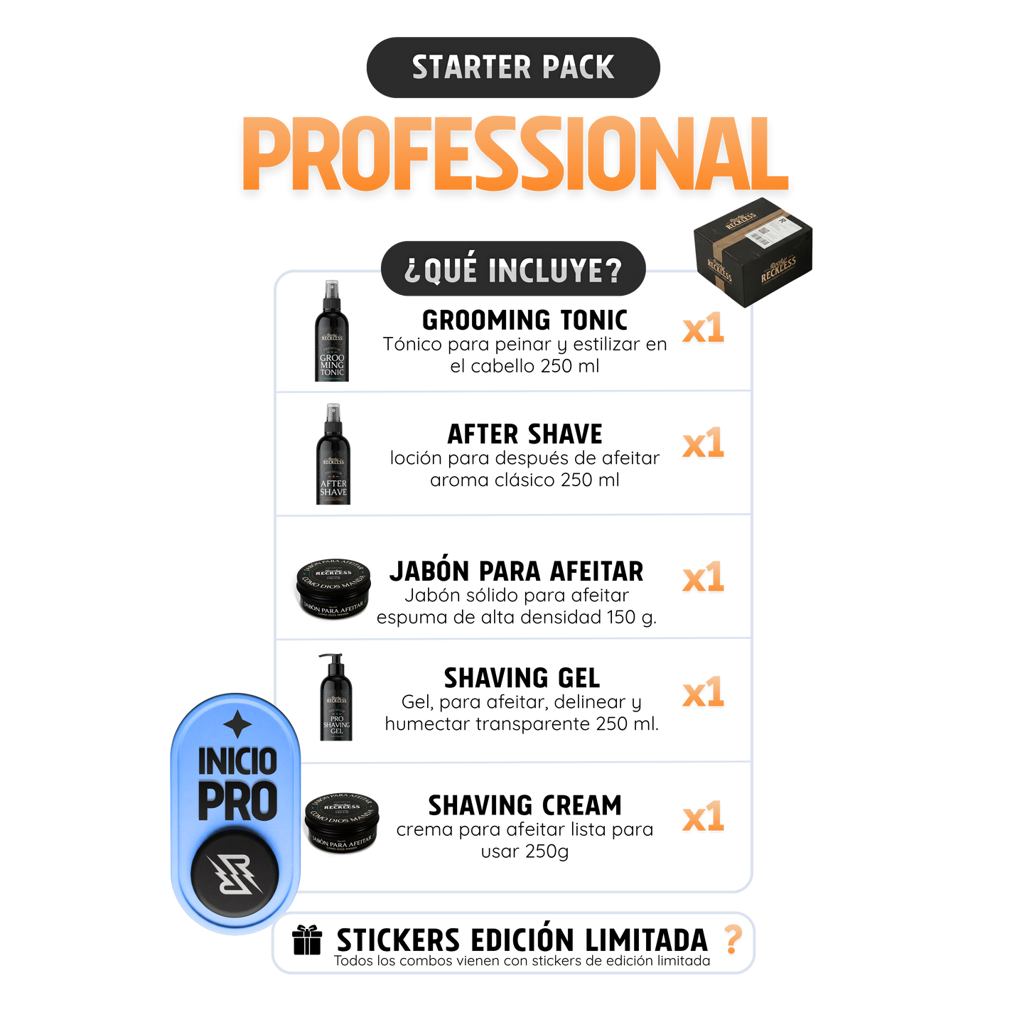 Starter Pack | Professional | Cuenta PRO