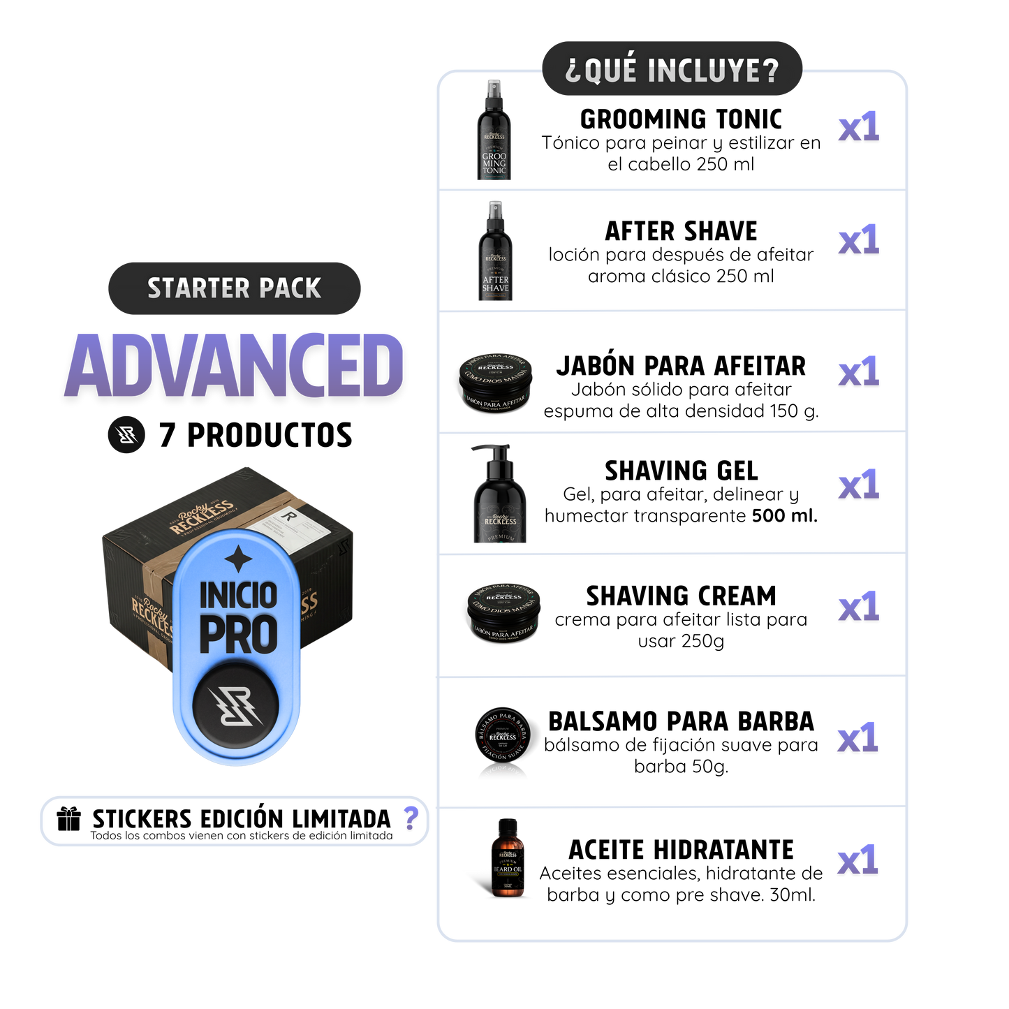 Starter Pack | Advanced | Cuenta PRO