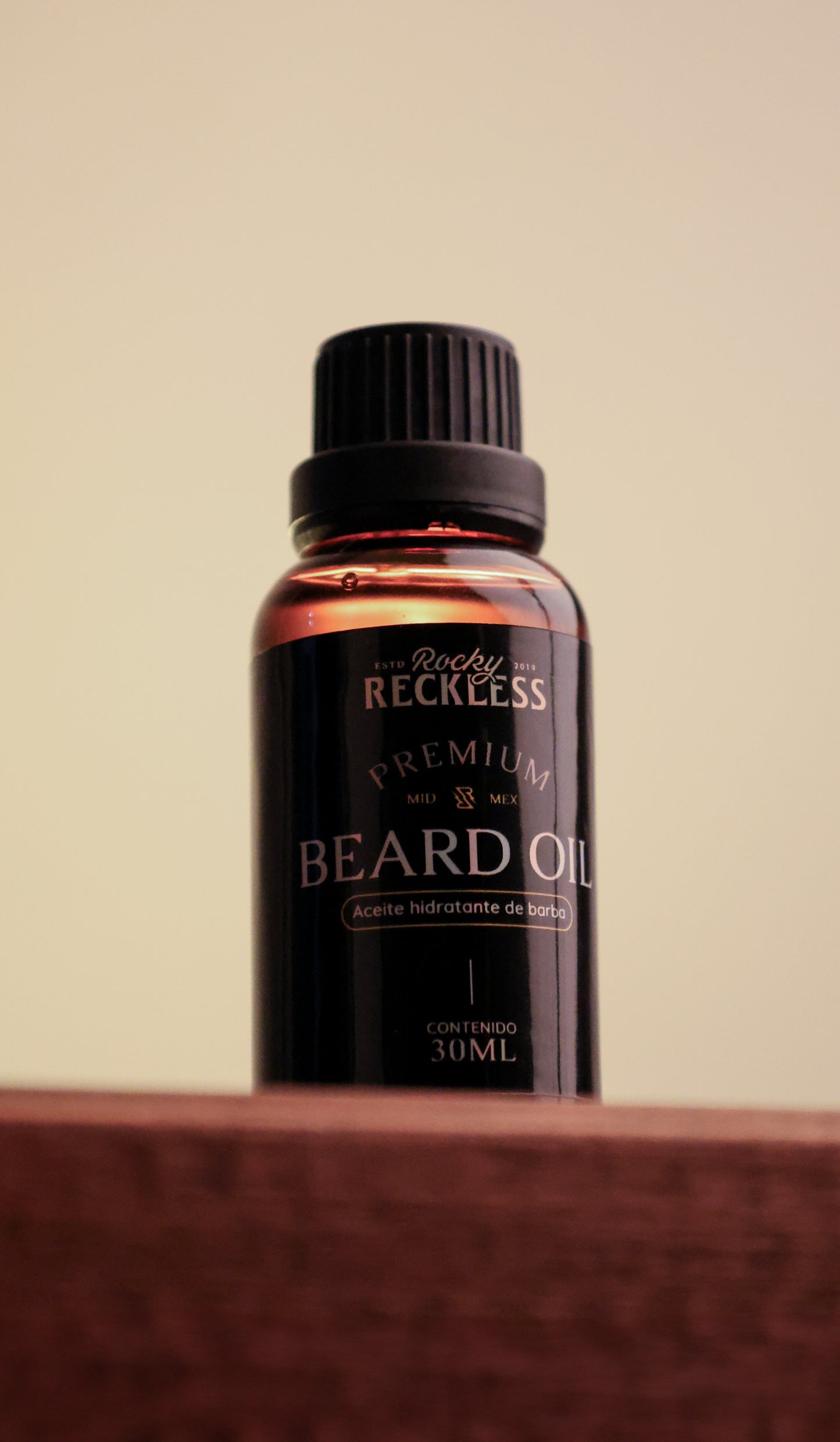 Aceite hidratante de barba