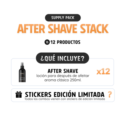 Supply Pack | After Shave Stack (12 Pack)