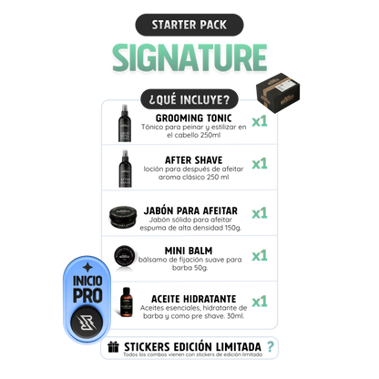 Starter Pack | Signature | Cuenta PRO