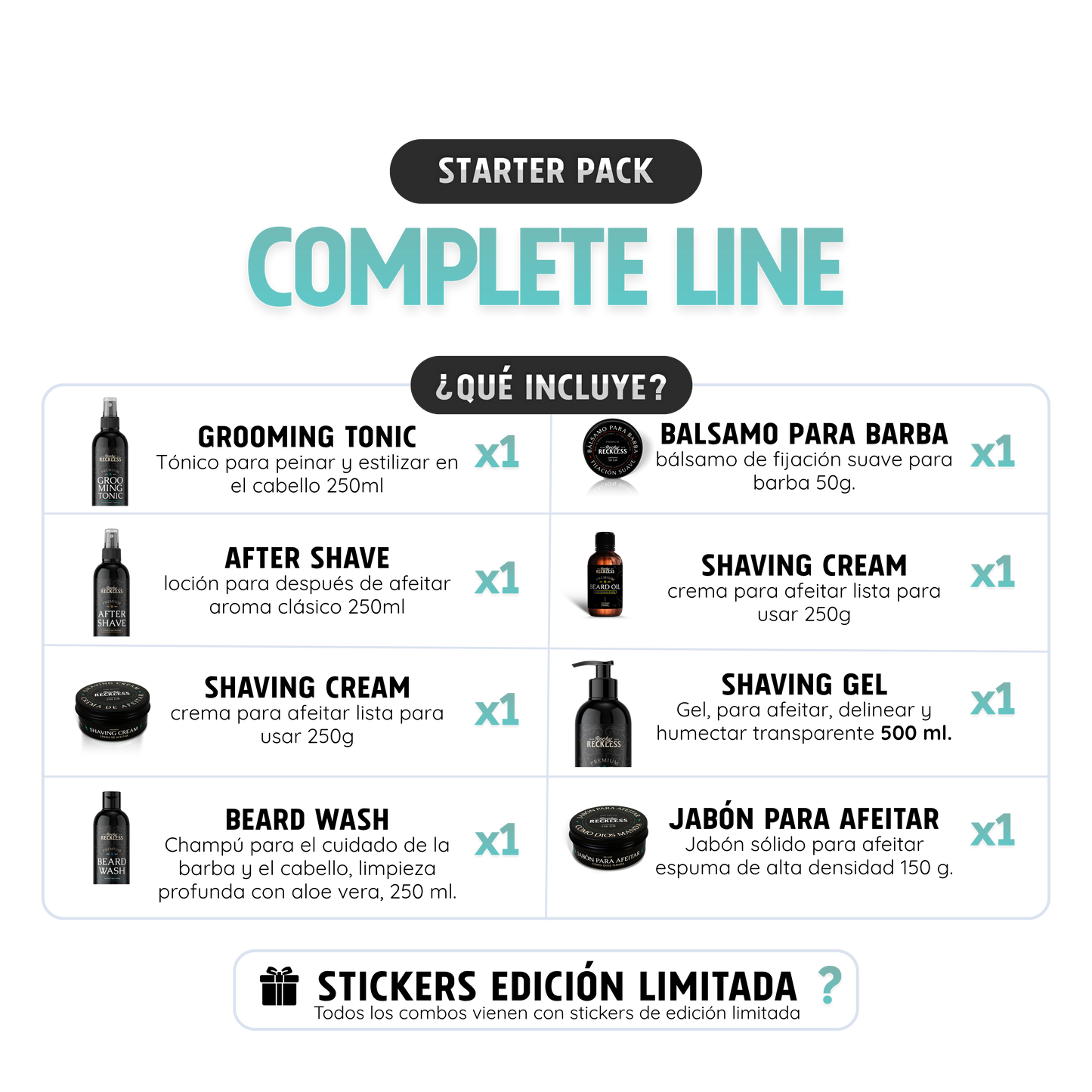 Starter Pack | Complete Line | Cuenta PRO