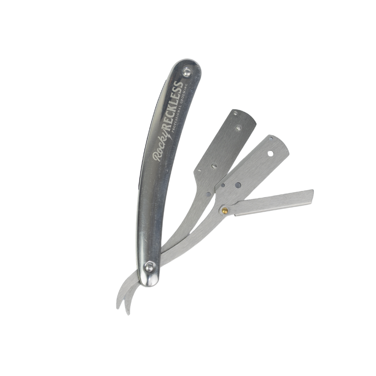 Porta Navaja Rocky Reckless Silver