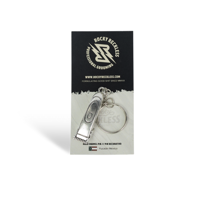 Keychain / Llavero Barber Rocky Reckless