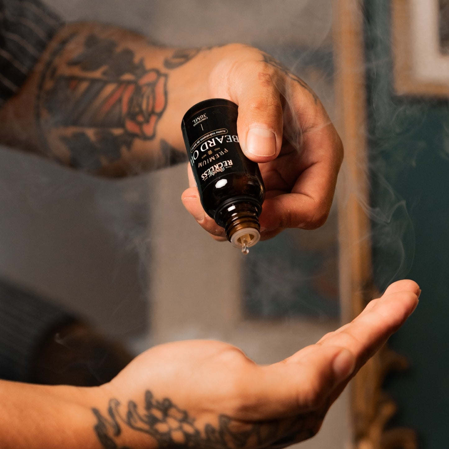 Aceite hidratante de barba