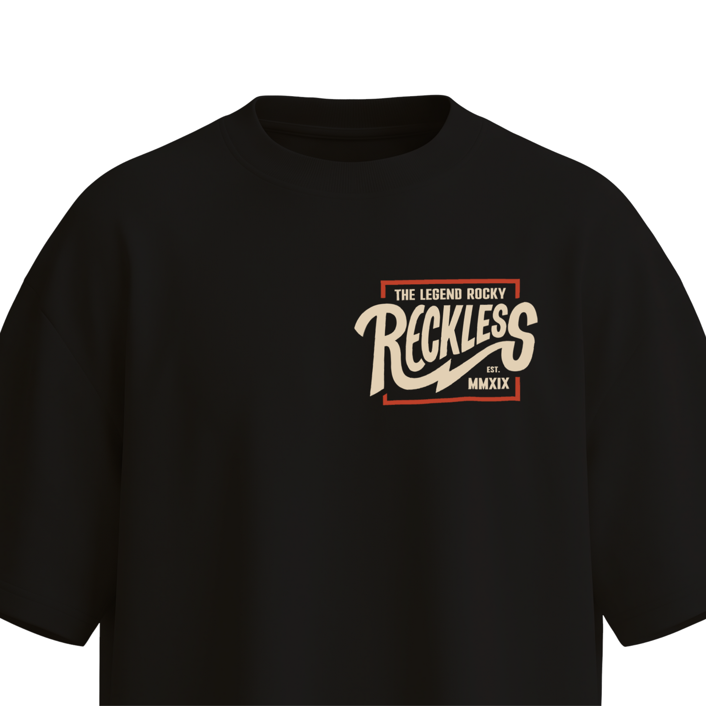 The Reckless Legend Tee Oversized edition.
