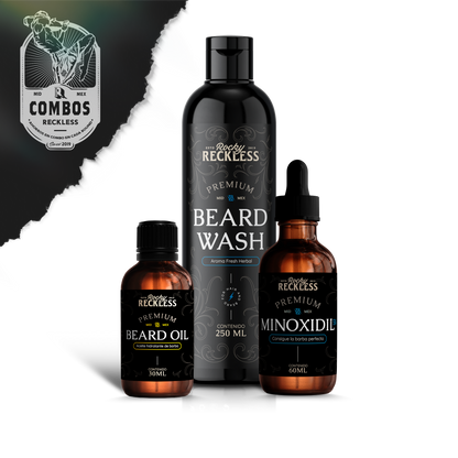 Combo | Crecimiento y cuidado de barba