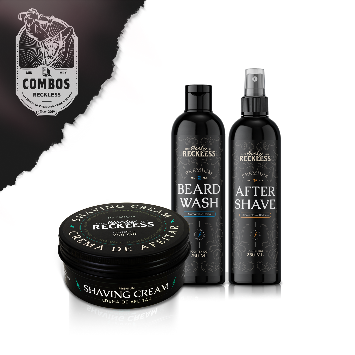 Combo | Afeitado Reckless