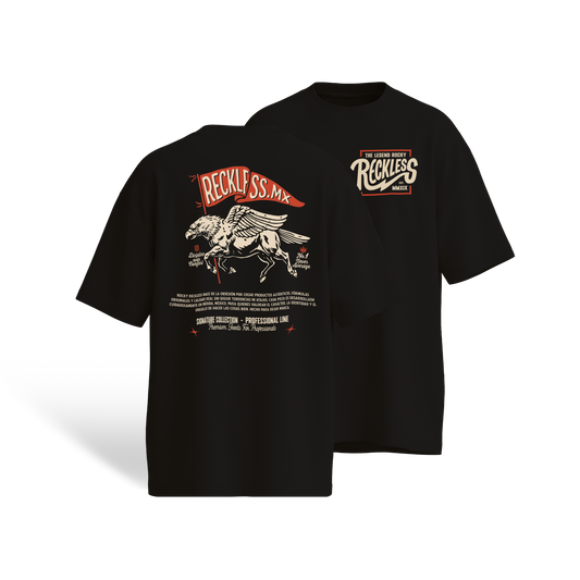 The Reckless Legend Tee Oversized edition.
