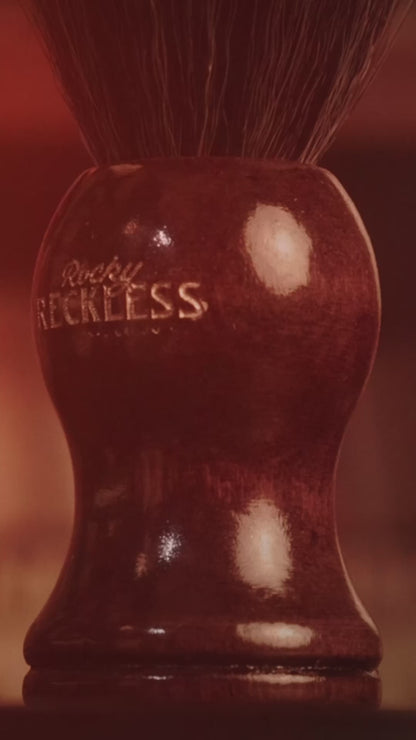 Brocha para afeitar premium Rocky Reckless